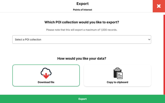 Export POI2