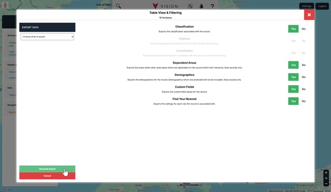 Exporting my areas for reimporting 4