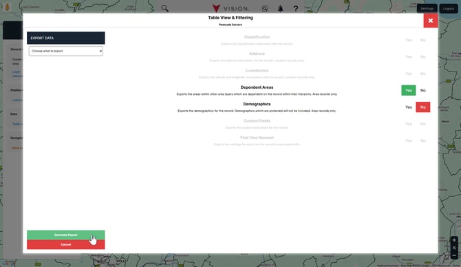 Exporting my areas for reimporting 8