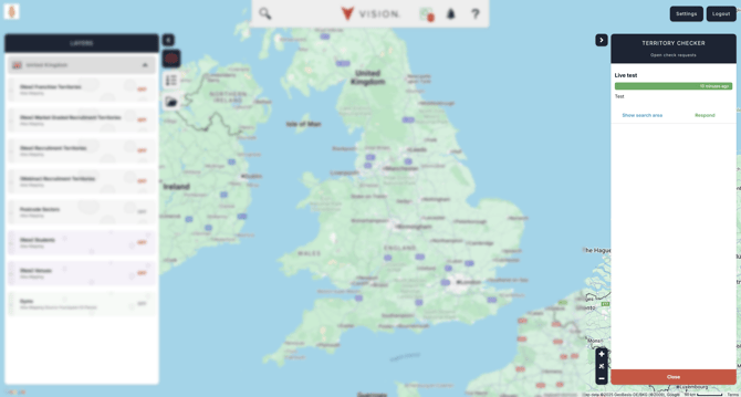 Responding to Territory Checker requests 3