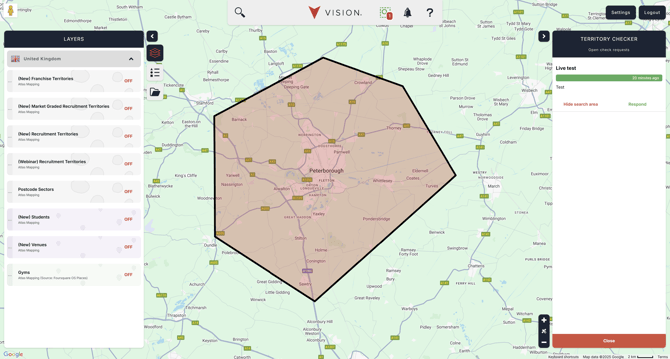 Responding to Territory Checker requests 4