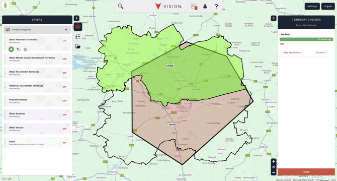 Responding to Territory Checker requests 5