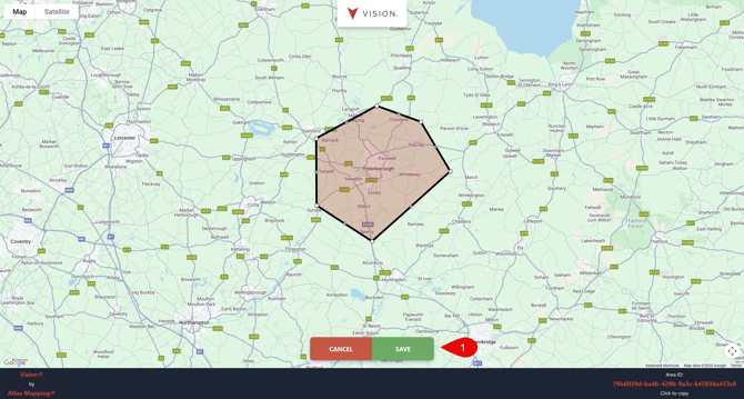 Territory Checker search area 3